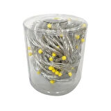 Dodes 10m 100 LED Damla Uçlu Beyaz Işık (Şeffaf Kablo)