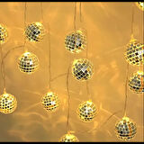 Dodes 2m 10 LED Pilli Disko Toplu Işık