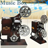 Dodes Film Makinesi Görünümlü Müzik Kutusu