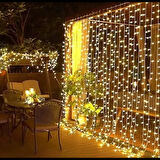 Dodes 2x2 Metre 200 LED Sarı Işıklı Perde LED