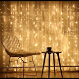 Dodes 2x2 Metre 200 LED Sarı Işıklı Perde LED