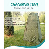 Dodes Kamp Alanı Duş Giyinme Wc Çadırı Fotoğrafcı Prova Kabini 190x120x120