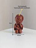 Minyatür Buda Heykeli - Aşk - Amor - Bioplastik