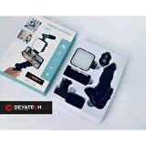 Deyatech Led Ay-49 Youtuber Set Video Çekimi TikTok Videomaking Işık Deya-Led49