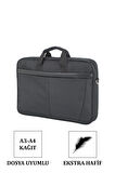 17,3 Inç Notebook ve Laptop Evrak Çantası Darbe Emici Yüzey Ergonomik Tasrım