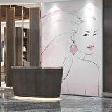 Kadın Güzellik Salonu Duvar Kağıdı Baskı