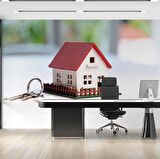 Ev Anahtar Temalı Duvar Kağıdı Baskı