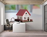 Ev Anahtar Temalı Duvar Kağıdı Baskı