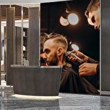 Berber-Erkek Kuaförü Duvar Kağıdı Baskı