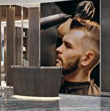 Erkek Kuaförü Duvar Kağıdı Baskı