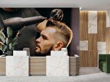 Erkek Kuaförü Duvar Kağıdı Baskı