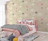 Civciv Desenli Çocuk Odası Duvar Kağıdı Baskı