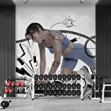 Spor Salonu Duvar Kağıdı Baskı