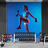 GYM Spor Salonu Duvar Kağıdı Baskı