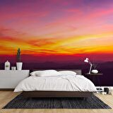 Günbatımı Manzaralı Duvar Kağıdı Baskı