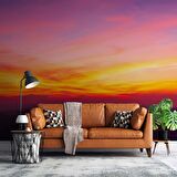 Günbatımı Manzaralı Duvar Kağıdı Baskı