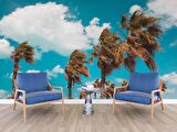 Palmiye Duvar Kağıdı Baskı