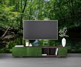 Nehir Manzaralı Duvar Kağıdı Baskı