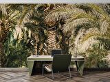 Palmiye Temalı Duvar Kağıdı Baskı