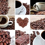 Kahve Cafe Duvar Kağıdı Baskı