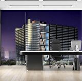 İnşaat Projesi Emlak ve Gayrimenkul Duvar Kağıdı Baskı