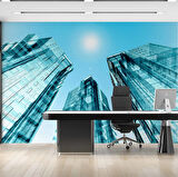 Apartman Projesi Gayrimenkul Emlak ve Gayrimenkul Duvar Kağıdı Baskı