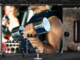 Spor Fitness Salonu Duvar Kağıdı