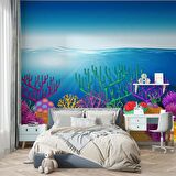 Deniz Altı Temalı Duvar Kağıdı Posteri Baskı