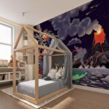 Korsan Adası Gece Çocuk Odası Duvar Kağıdı Baskı