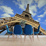 Fransa Paris Eyfel Kulesi Manzarası Duvar Kağıdı