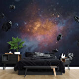 Galaksi Meteor Yağmuru Manzaralı Duvar Kağıdı