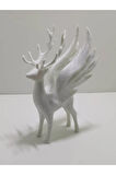 Eşsiz ve Sanatsal 3D Baskı Geyik Dekoratif Obje