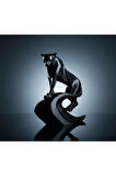 Zarif Leopar Figürü - 3D Baskı Sanatı | Minimalist Ev Dekorasyonu | 12 cm Boy |