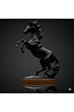 Ateşli Rüzgar | Şahlanan At Heykeli - 21 cm Özel 3D Baskı Sanatı (PLA)