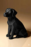 Labrador Figürü | 10 cm | Labrador Geometrik Masaüstü Dekorasyon | 3D Baskı Sanatı