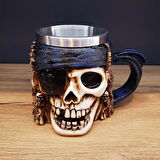 3D Boyutlu Korsan Kupa Bardak