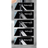 Turbo Duş Başlığı 5 Modlu
