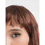 Kahve Renk Uzun Düz Parti Peruğu - Uzun Kahverengi Peruk