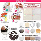 Tropikal Bitkiler Duvar Stickerı Model B