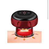 Vakumlu Hacamat Kupası, Şarjlı Kupa Çekme Hacamat Led Işıklı Masaj ve Selülit Kupası