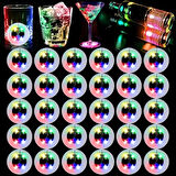 Işıklı Yapışkanlı Bardak Altı Aparatı Ledli 3 Modlu 6 cm Çap 1 Adet