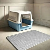 Mikopet Kaymaz Evcil Hayvan Tuvalet Önü Paspası