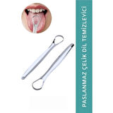 Paslanmaz Çelik Dil Temizleyici