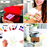 Boş Kelime Kartları 5x8 cm - 50 Adet Oval Kenarlı | Tabu &amp; Not Kartları - Beyaz