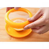 Limon Şeklinde Esnek Yiyecek Saklama Kutuları