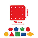 Şekillerle Aktivite Oyunu - Lego Setleri - Geometrik Oyunu - Şekilli Lego