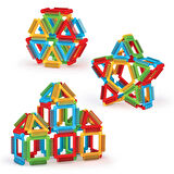 Geometrik Puzzle (64 Parça) - Lego Setleri - Geometrik Oyuncak - Şekilli Lego - Kare Bloklar