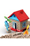 Naturel Kinetik Kum Ev Oyun Kumu Seti 750 Gr. Art Sand Hause Play Sand Set