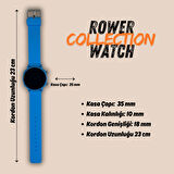 Rower Collection Silikon Kordon Dijital Kol Saati