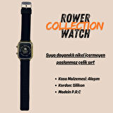 Rower Collection Gold Kadın Kol Saati Dijital Led Ekran Kadın Kol Saati